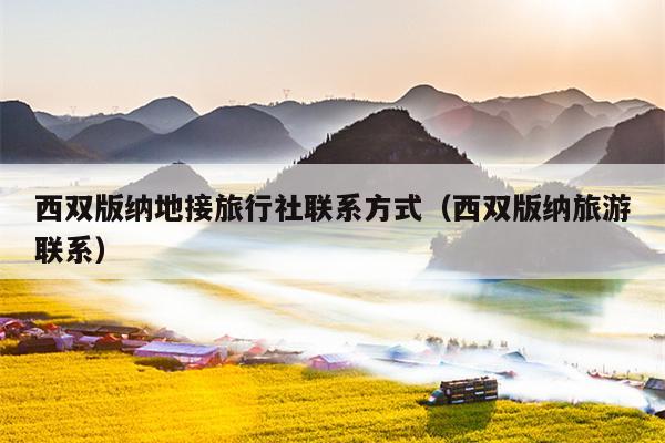 西双版纳地接旅行社联系方式（西双版纳旅游联系）