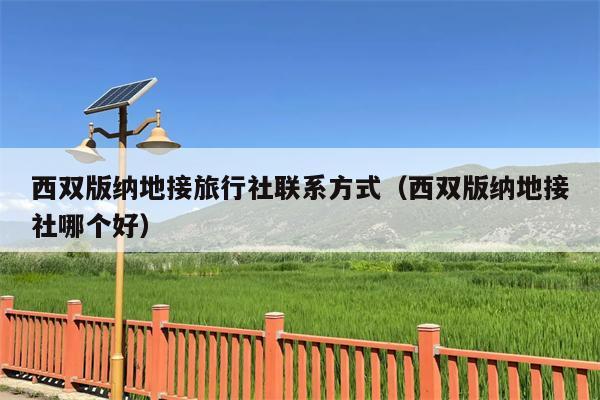 西双版纳地接旅行社联系方式（西双版纳地接社哪个好）