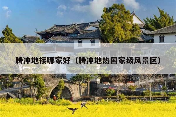 腾冲地接哪家好（腾冲地热国家级风景区）