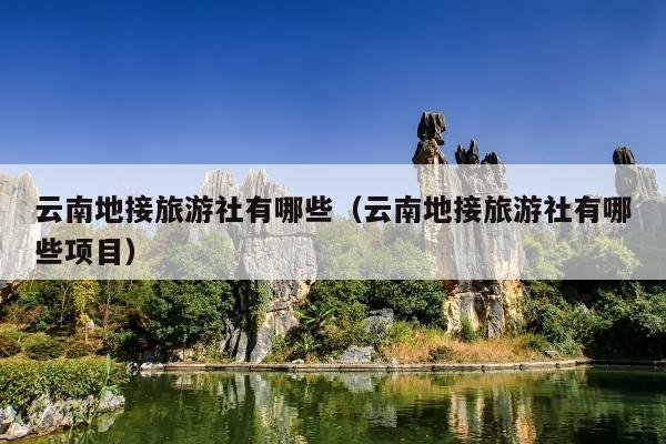 云南地接旅游社有哪些（云南地接旅游社有哪些项目）
