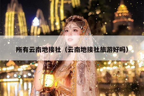 所有云南地接社（云南地接社旅游好吗）