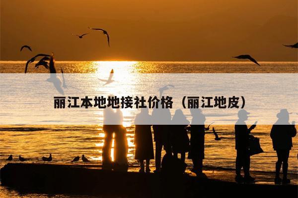 丽江本地地接社价格（丽江地皮）
