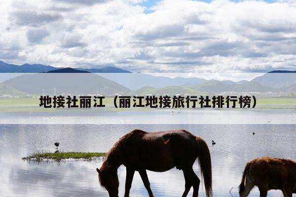 地接社丽江（丽江地接旅行社排行榜）
