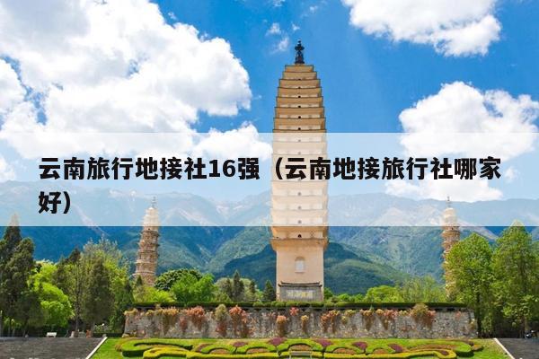 云南旅行地接社16强（云南地接旅行社哪家好）