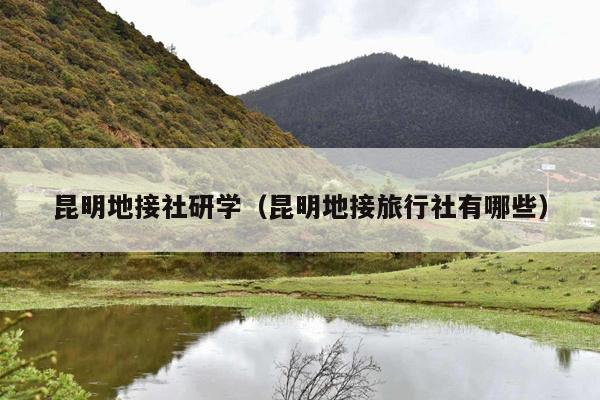 昆明地接社研学（昆明地接旅行社有哪些）