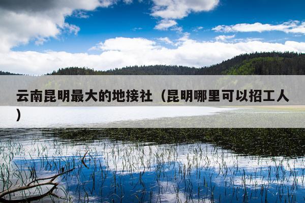 云南昆明最大的地接社（昆明哪里可以招工人）