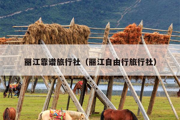 丽江靠谱旅行社（丽江自由行旅行社）
