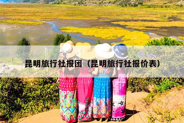昆明旅行社报团（昆明旅行社报价表）