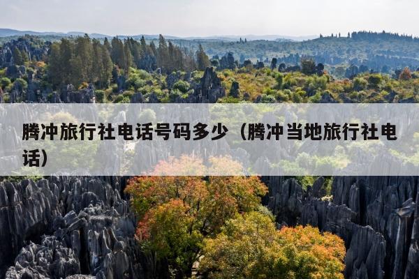 腾冲旅行社电话号码多少（腾冲当地旅行社电话）