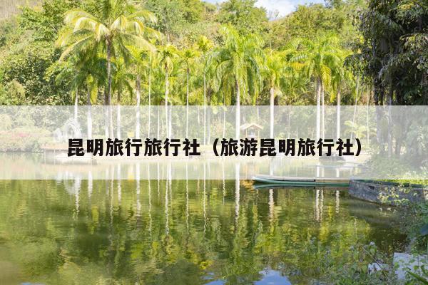 昆明旅行旅行社（旅游昆明旅行社）