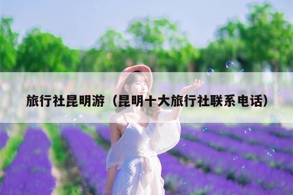 旅行社昆明游（昆明十大旅行社联系电话）