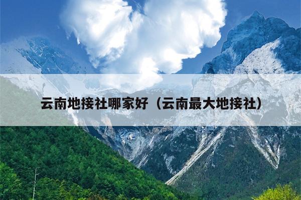 云南地接社哪家好（云南最大地接社）