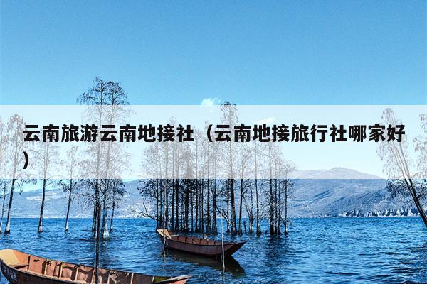云南旅游云南地接社（云南地接旅行社哪家好）