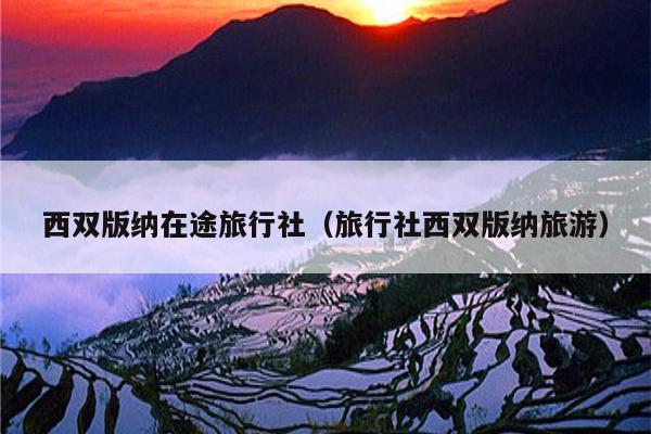 西双版纳在途旅行社（旅行社西双版纳旅游）