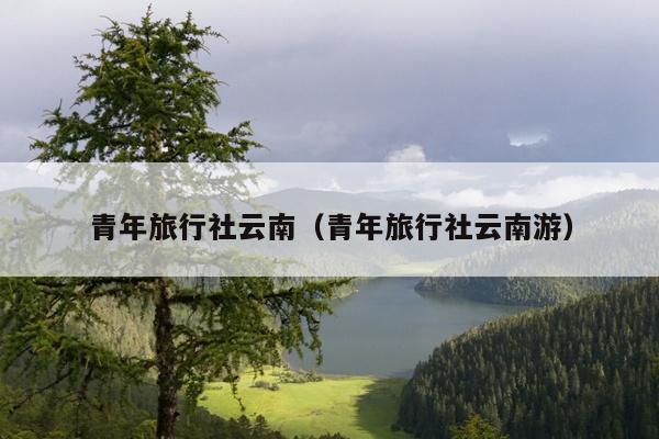 青年旅行社云南（青年旅行社云南游）
