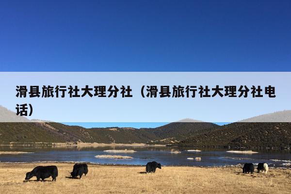 滑县旅行社大理分社（滑县旅行社大理分社电话）