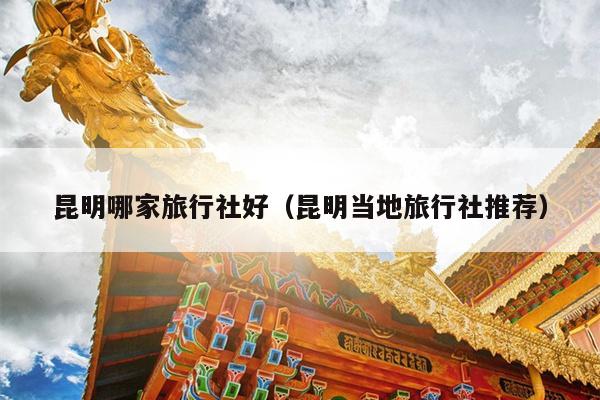 昆明哪家旅行社好（昆明当地旅行社推荐）