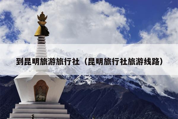到昆明旅游旅行社（昆明旅行社旅游线路）