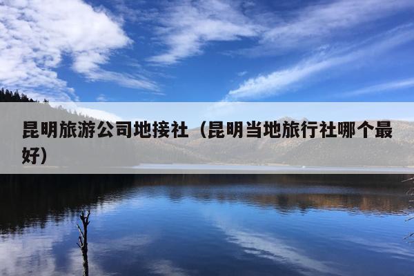 昆明旅游公司地接社（昆明当地旅行社哪个最好）