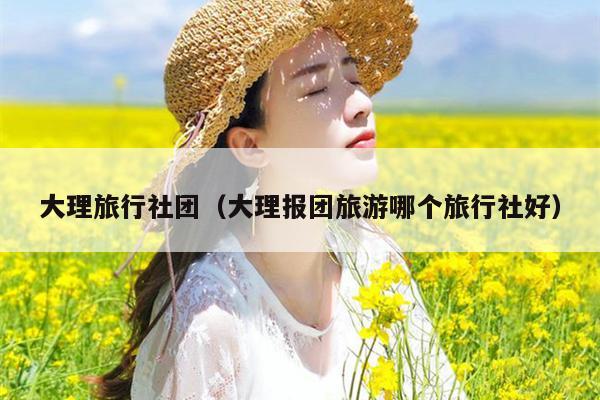 大理旅行社团（大理报团旅游哪个旅行社好）