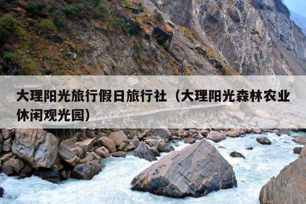 大理阳光旅行假日旅行社（大理阳光森林农业休闲观光园）